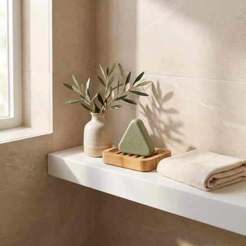 Porte-savon en bambou naturel